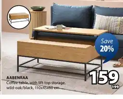 JYSK AABENRAA Coffee table offer