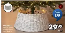 JYSK PONEROSA Christmas tree collar offer