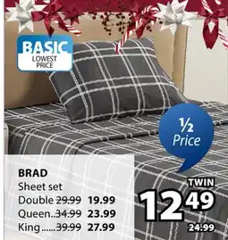JYSK BRAD Sheet set offer