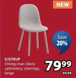JYSK EJSTRUP Dining chair offer