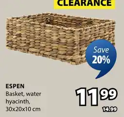 JYSK ESPEN Basket offer