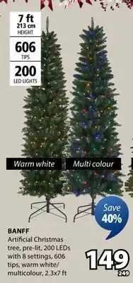 JYSK BANFF Artificial Christmas tree offer