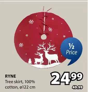 JYSK RYNE Tree skirt offer