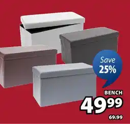 JYSK BENCH Storage cube offer