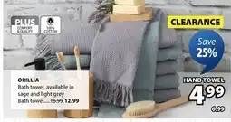 JYSK ORILLIA Bath towel offer