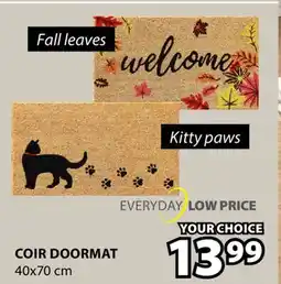 JYSK COIR DOORMAT offer