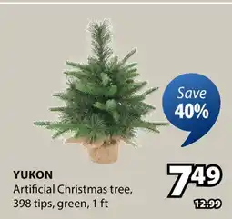 JYSK YUKON Artificial Christmas tree offer