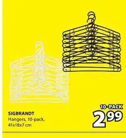 JYSK SIGBRANDT Hangers offer