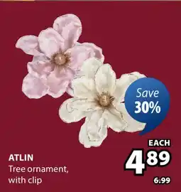 JYSK ATLIN Tree ornament offer