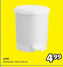 JYSK UTBY Waste bin offer