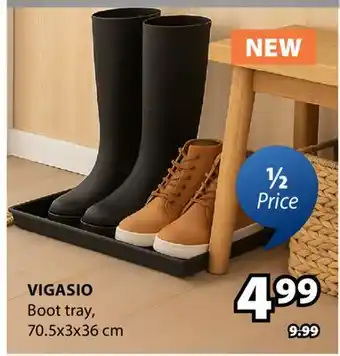 JYSK VIGASIO Boot tray offer