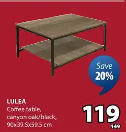 JYSK LULEA Coffee table offer