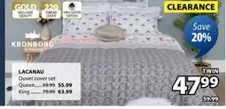 JYSK LACANAU Duvet cover set offer