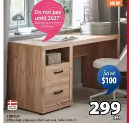 JYSK LINTRUP Office desk offer
