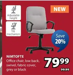 JYSK NIMTOFTE Office chair offer
