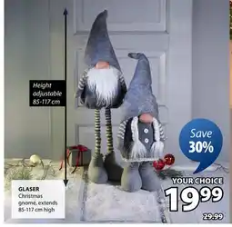 JYSK GLASER Christmas gnome offer