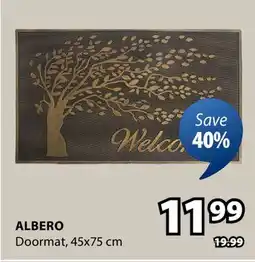 JYSK ALBERO Doormat offer