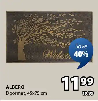 JYSK ALBERO Doormat offer
