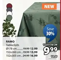 JYSK RAMO Tablecloth offer