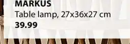 JYSK MARKUS Table lamp offer