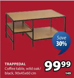 JYSK TRAPPEDAL Coffee table offer