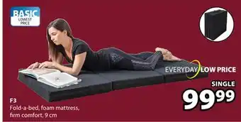 JYSK F3 Fold-a-bed offer