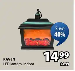 JYSK RAVEN LED lantern offer