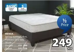 JYSK MENSA Spring mattress offer