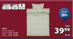 JYSK EMILY Duvet cover set offer