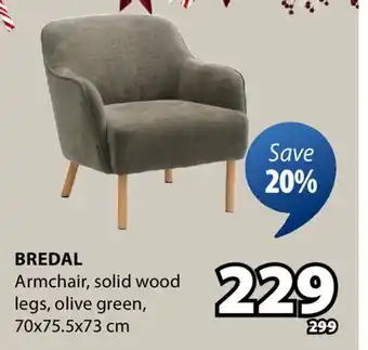 JYSK BREDAL Armchair offer