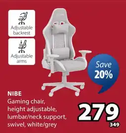 JYSK NIBE Gaming chair offer