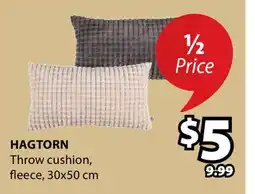JYSK HAGTORN Throw cushion offer