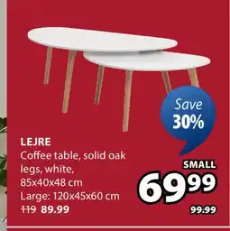JYSK LEJRE Coffee table offer