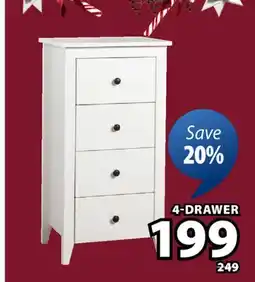 JYSK STOKE 4-DRAWER offer