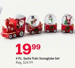 Kitchen Stuff Plus KSP Christmas Fun Santa Train Snowglobe offer