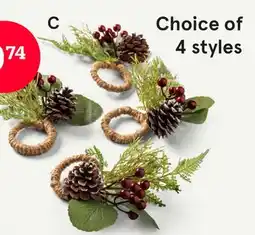 Kitchen Stuff Plus Napkin Ring Set offer