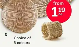 Kitchen Stuff Plus Glitz Beaded Collection offer