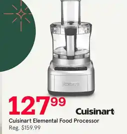 Kitchen Stuff Plus CUISINART ELEMENTAL FOOD PROCESSOR 8-CUP BRUSHED ST/ST offer