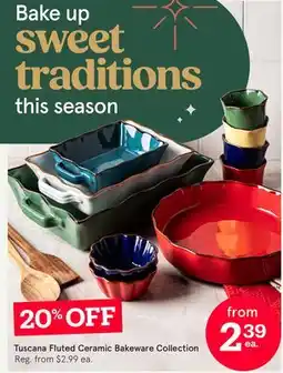 Kitchen Stuff Plus Tuscana Bakeware offer