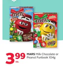 Rexall MARS Milk Chocolate or Peanut Funbook offer