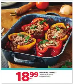 Rexall M & M FOOD MARKET Supreme Stuffed Peppers offer