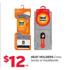 Rexall HEAT HOLDERS Crew Socks or Headbands offer