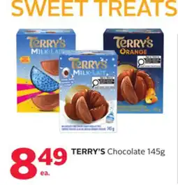 Rexall TERRY'S Chocolate offer