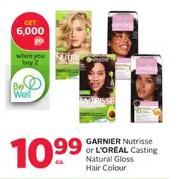 Rexall GARNIER Nutrisse or L' ORÉAL Casting Natural Gloss Hair Colour offer
