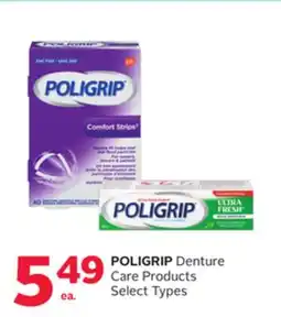 Rexall POLIGRIP Denture Care Products offer