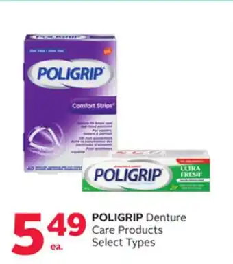 Rexall POLIGRIP Denture Care Products offer