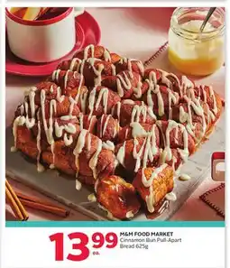 Rexall M & M FOOD MARKET Cinnamon Bun Pull-Apart Bread offer