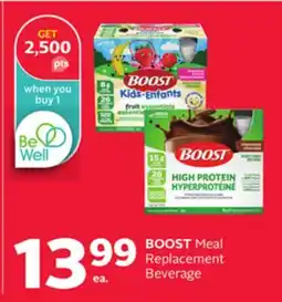 Rexall BOOST Meal Replacement Beverage offer