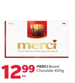 Rexall MERCI Boxed Chocolate offer