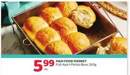 Rexall M & M FOOD MARKET Pull-Apart Potato Buns offer